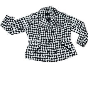 Jou‎ Jou Houndstooth Lightweight Jacket